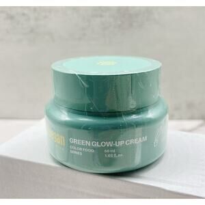 TOVEGAN Green Glow-Up Cream Brand New Sealed Full Size 50ml/1.69oz Exp 2027